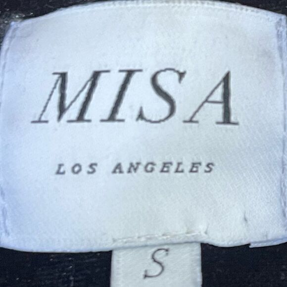 Misa Los Angeles Selina Velvet Wrap Dress - Picture 6 of 6